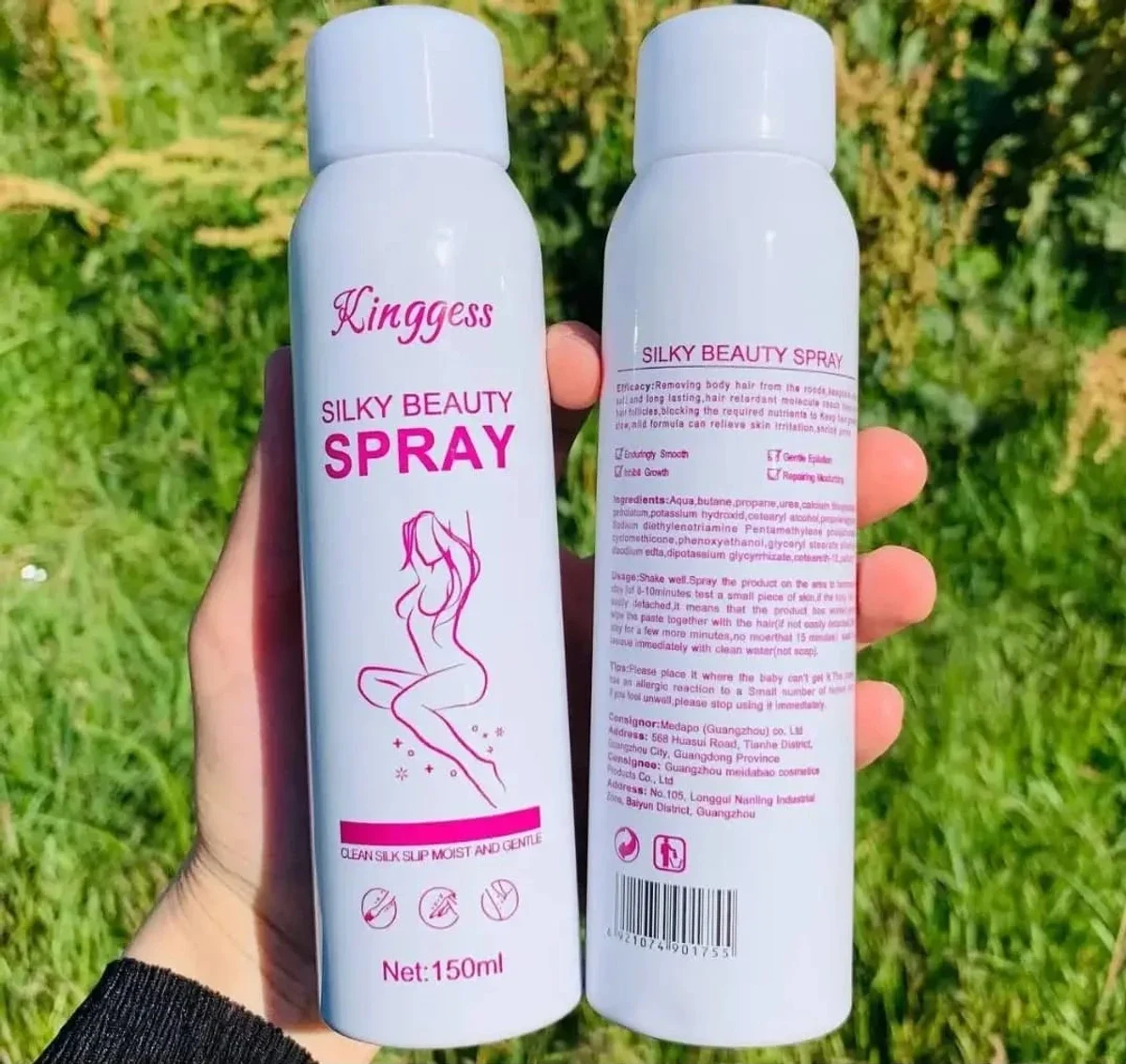 Silky Beauty Hair Removal spray - Image 3